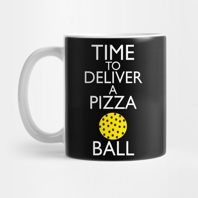 Time To Deliver A Pizza Ball by VideoNasties